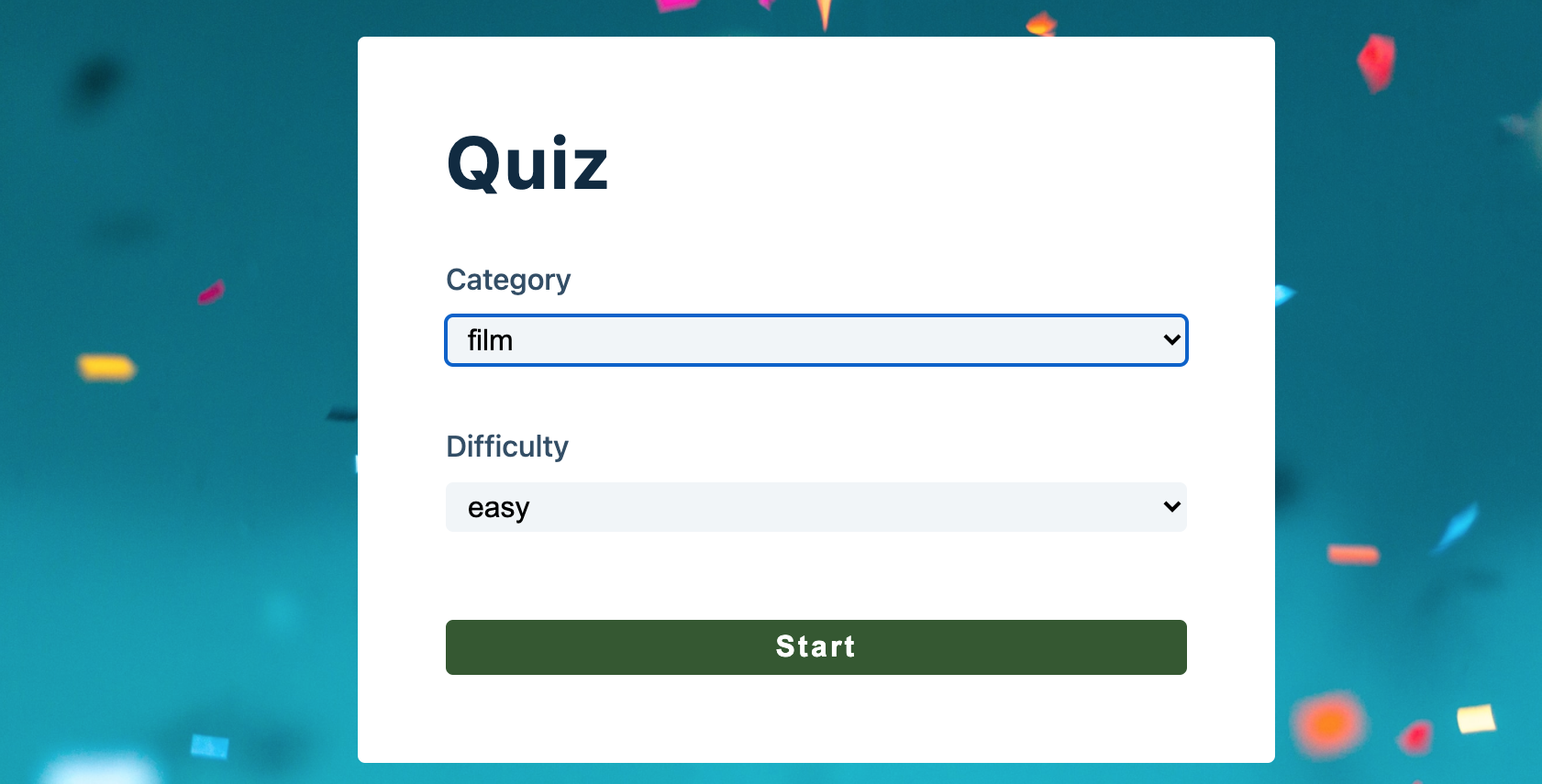 Quiz Game